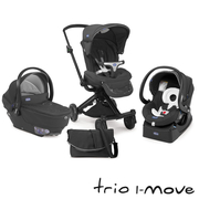 Коляска Chicco Trio I-move 3 в 1 цвет черный