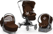 Коляска Chicco Trio I-Move 3 в 1 цвет коричневы