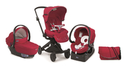Коляска Chicco Trio I-move 3 в 1 цвет красный